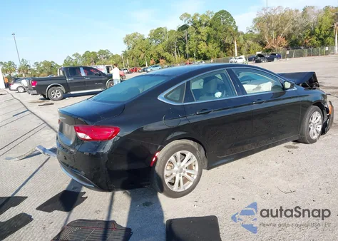 2016 Chrysler 200 Limited z USA, uszkodzony, nr VIN 1C3CCCAB2GN137805